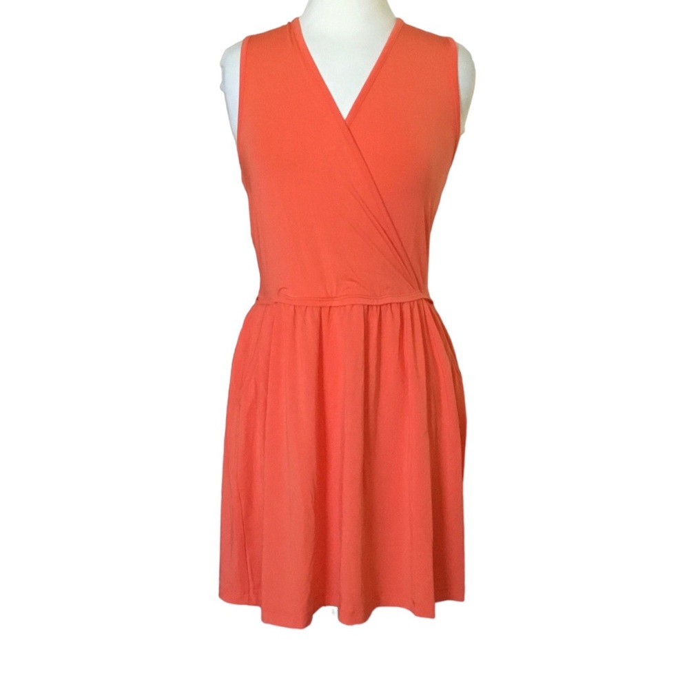 Tart Collections V Neck Sleeveless Crossover Dress